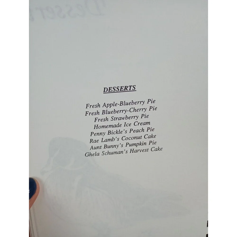 Cooking Along the‎ Chesapeake Signed Kelly Ann Karwacki 1992 Maryland Cuisine